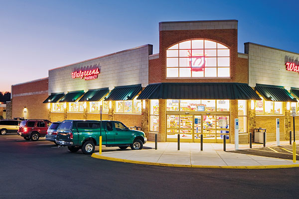 Walgreens in Van Metre commercial properties location.